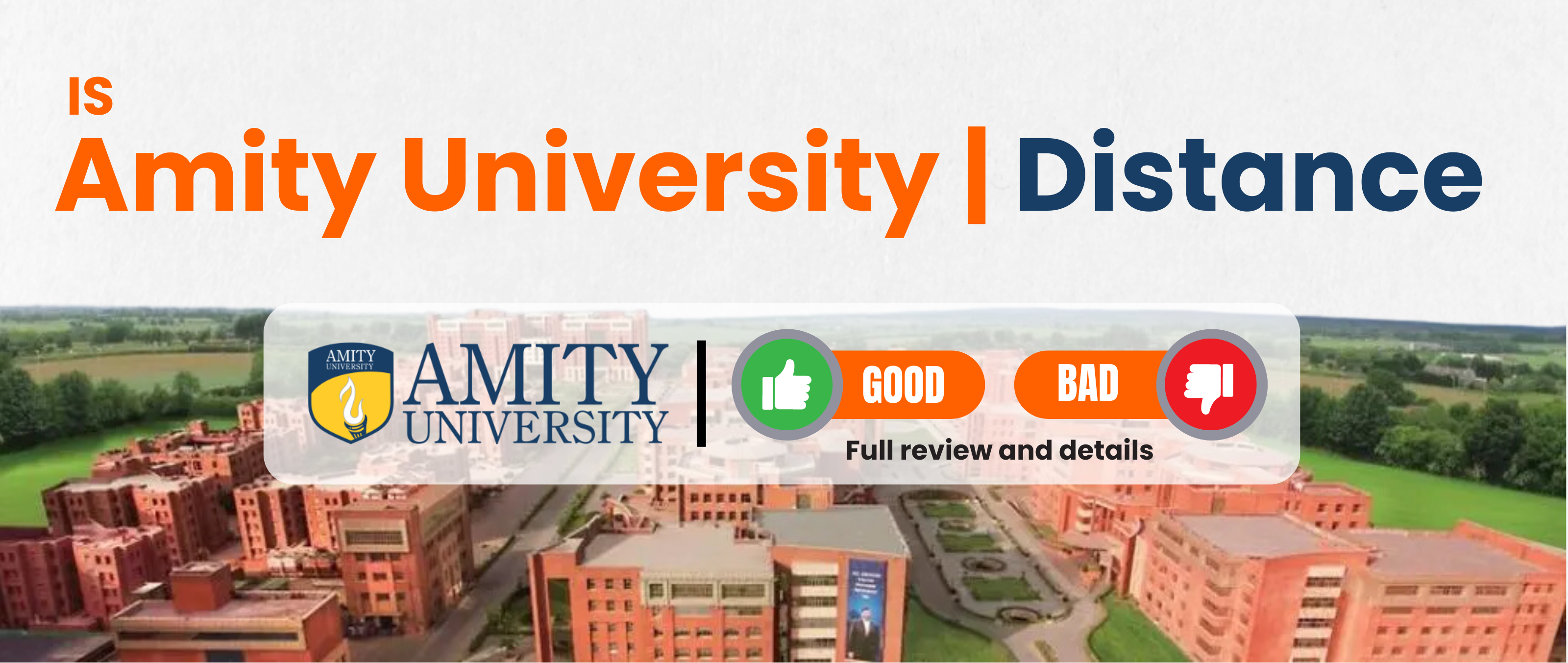 Amity University Distance