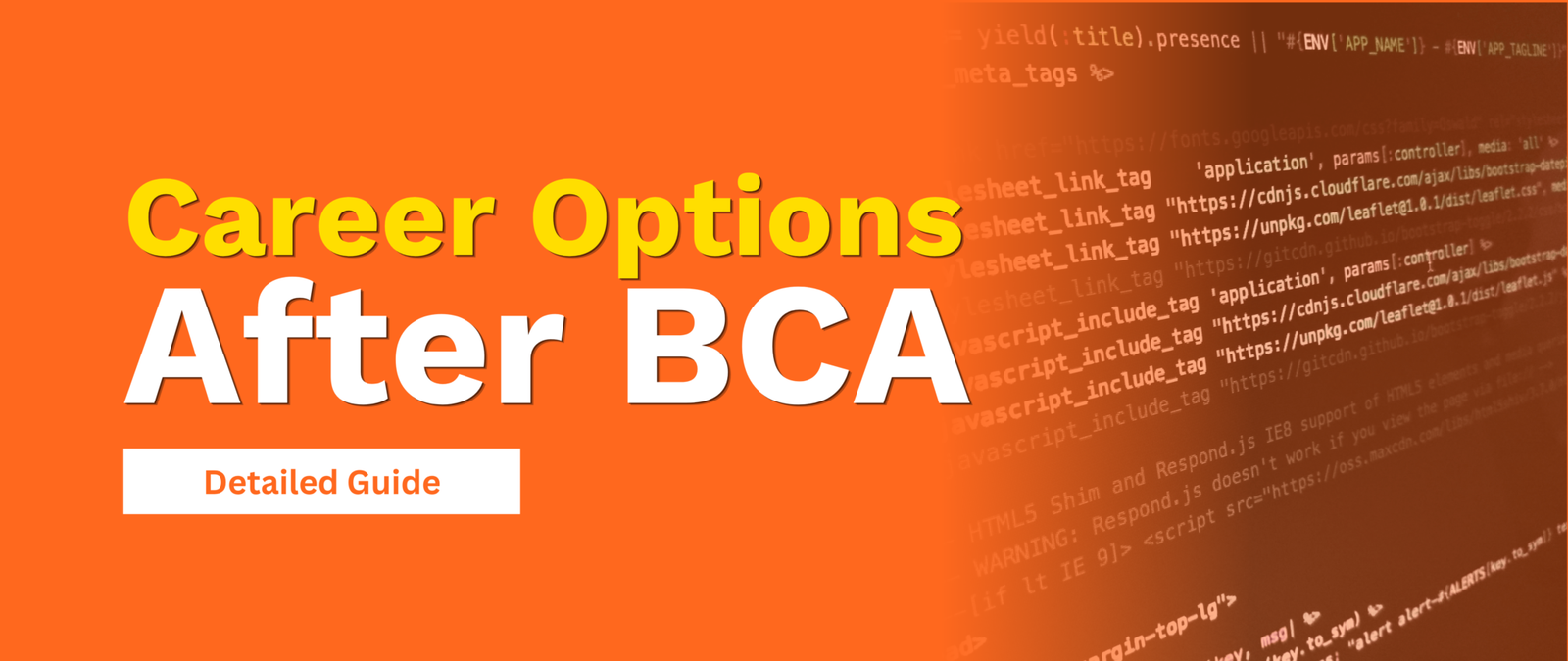 Career Options After BCA in 2026: Jobs, Salary & Higher Studies
