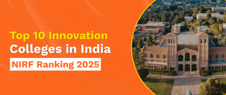 Top 10 Innovation Colleges in India: Latest NIRF Ranking 2026