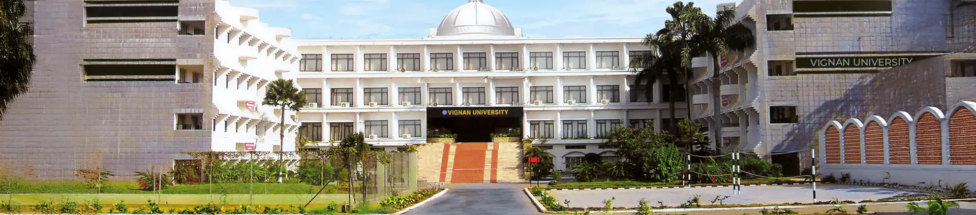 Vignan University Online BCom banner