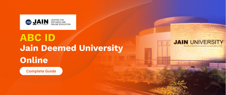 ABC ID For Jain University Online