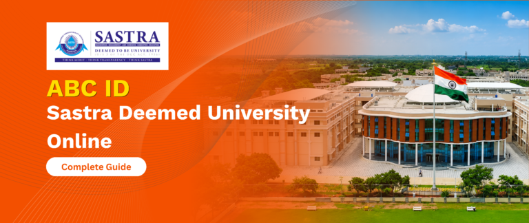 ABC ID for Sastra University Online