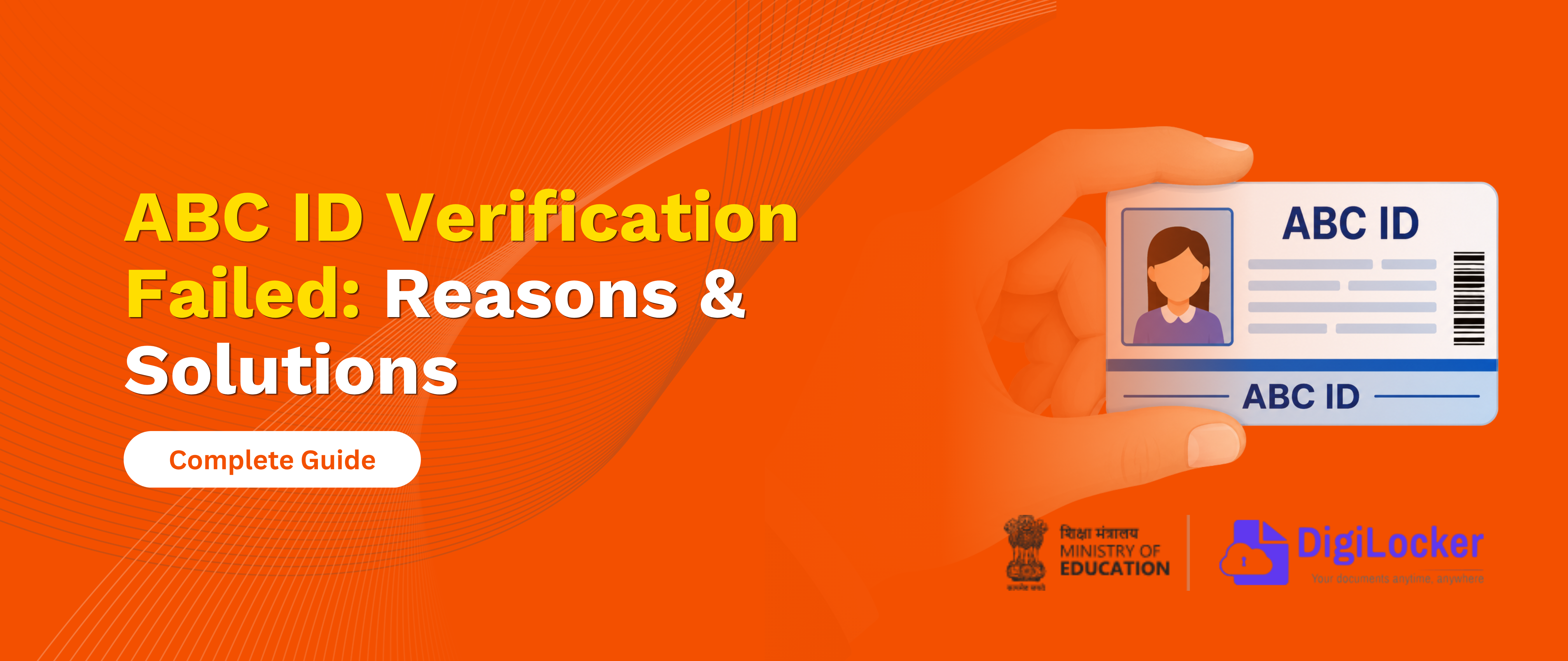 ABC ID Verification Failed Reasons & Solutions