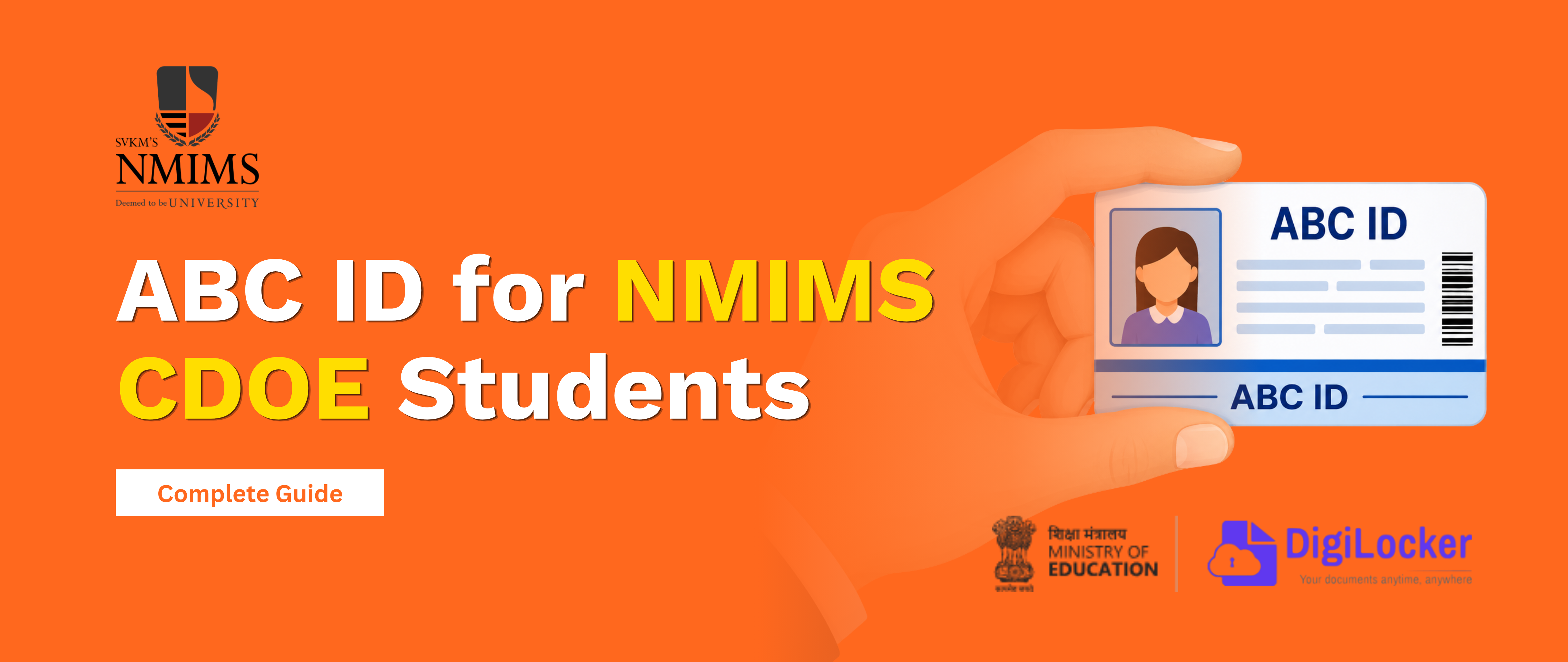 ABC ID for NMIMS CDOE Students
