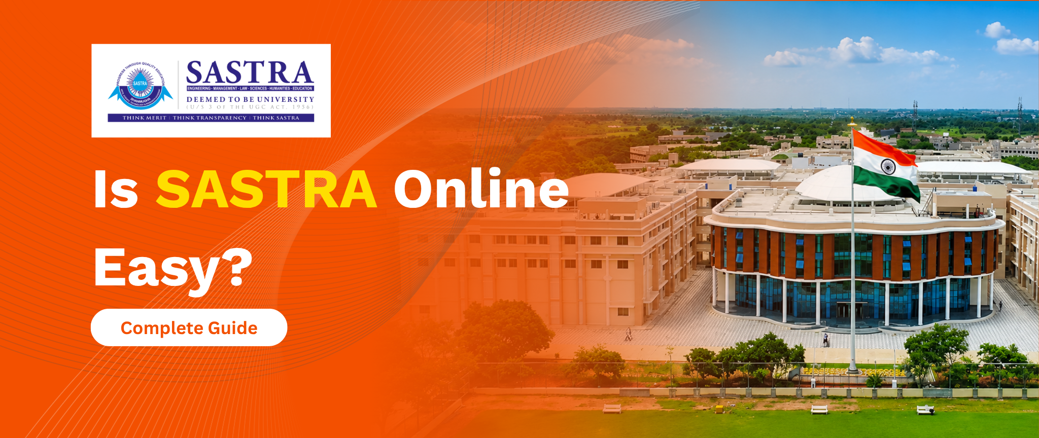 Is SASTRA Online Easy