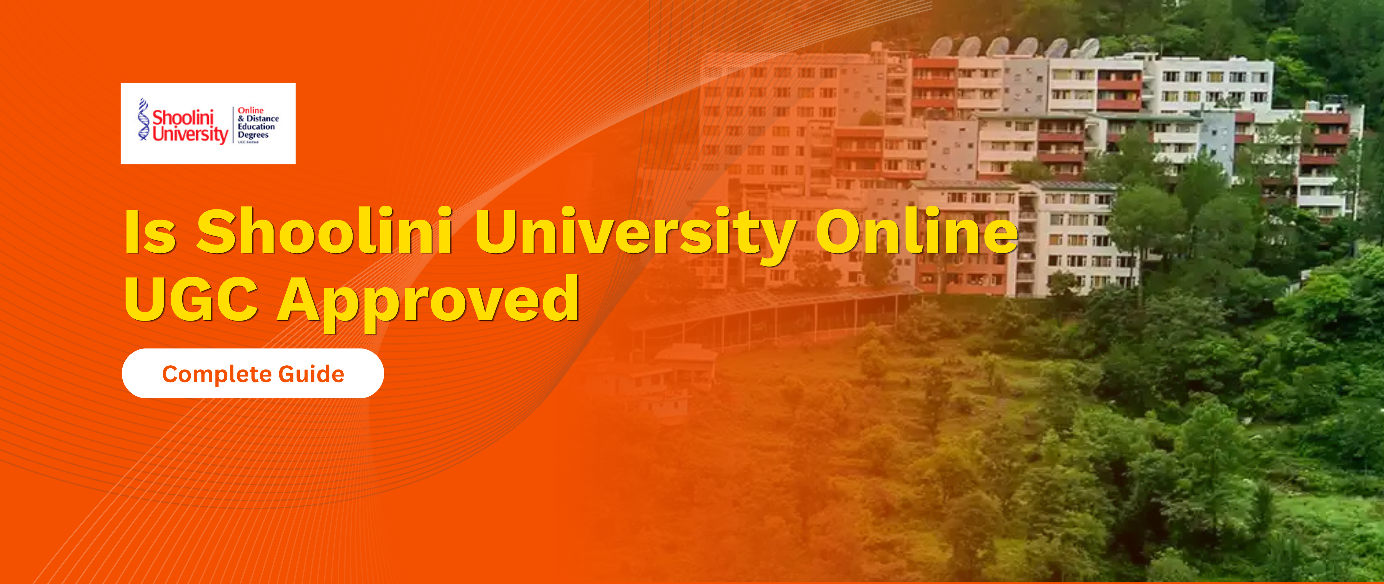 Is Shoolini University Online UGC Approved