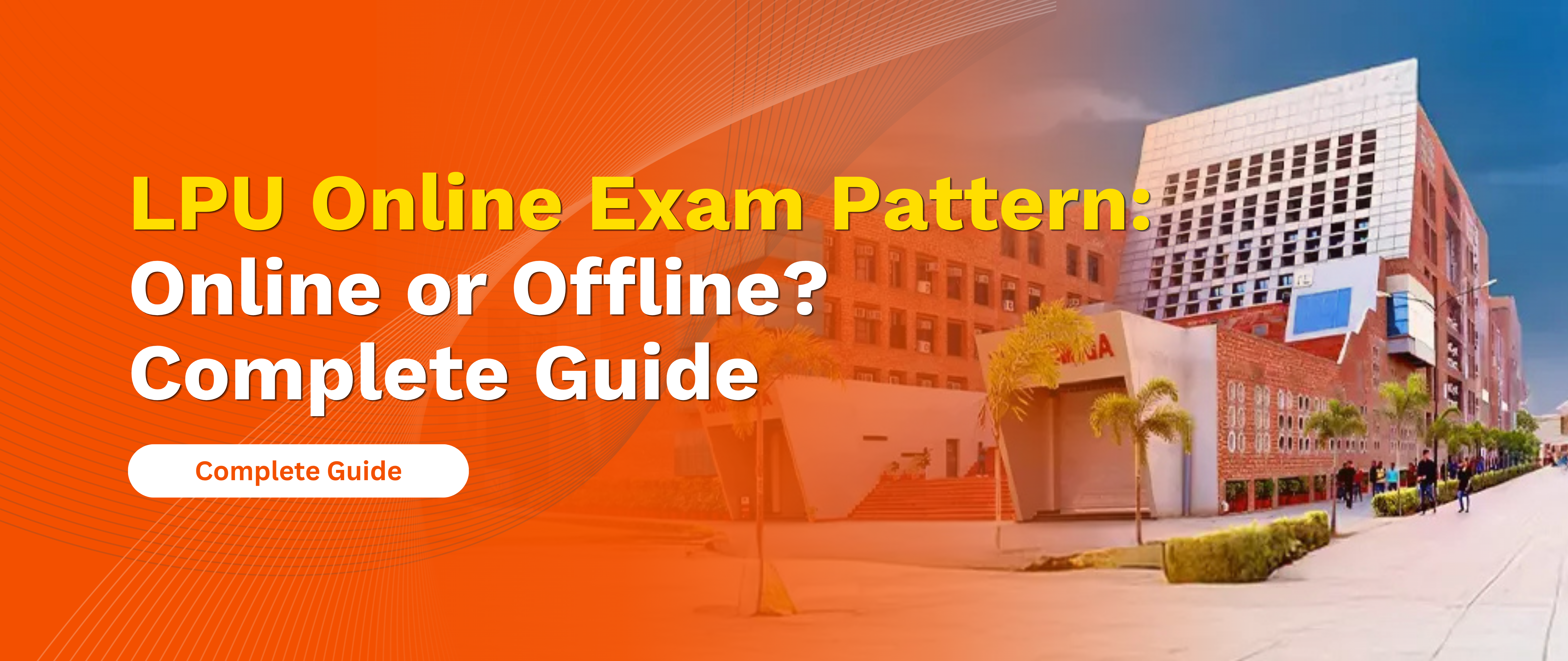 LPU Online Exam Pattern