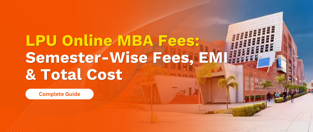 LPU Online MBA Fees