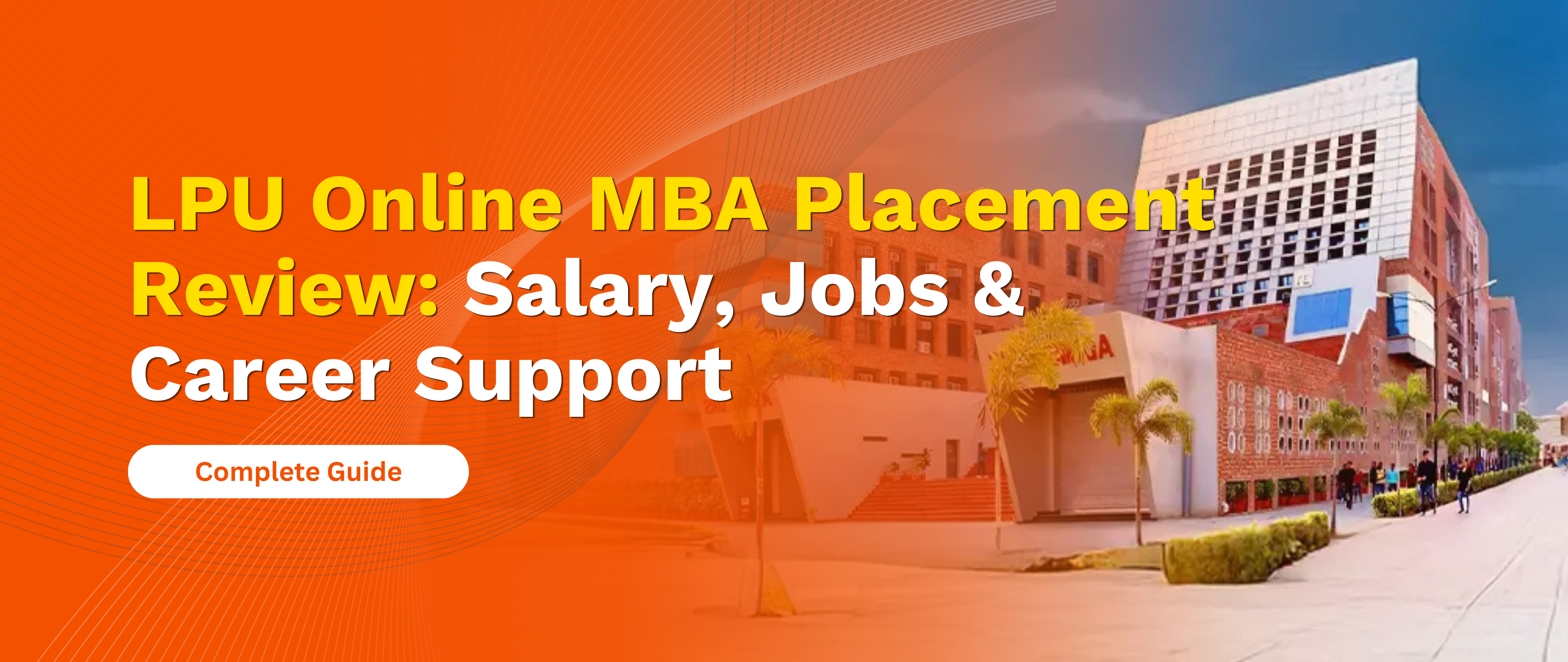 LPU Online MBA Placement Review: Salary, Jobs & Career Support