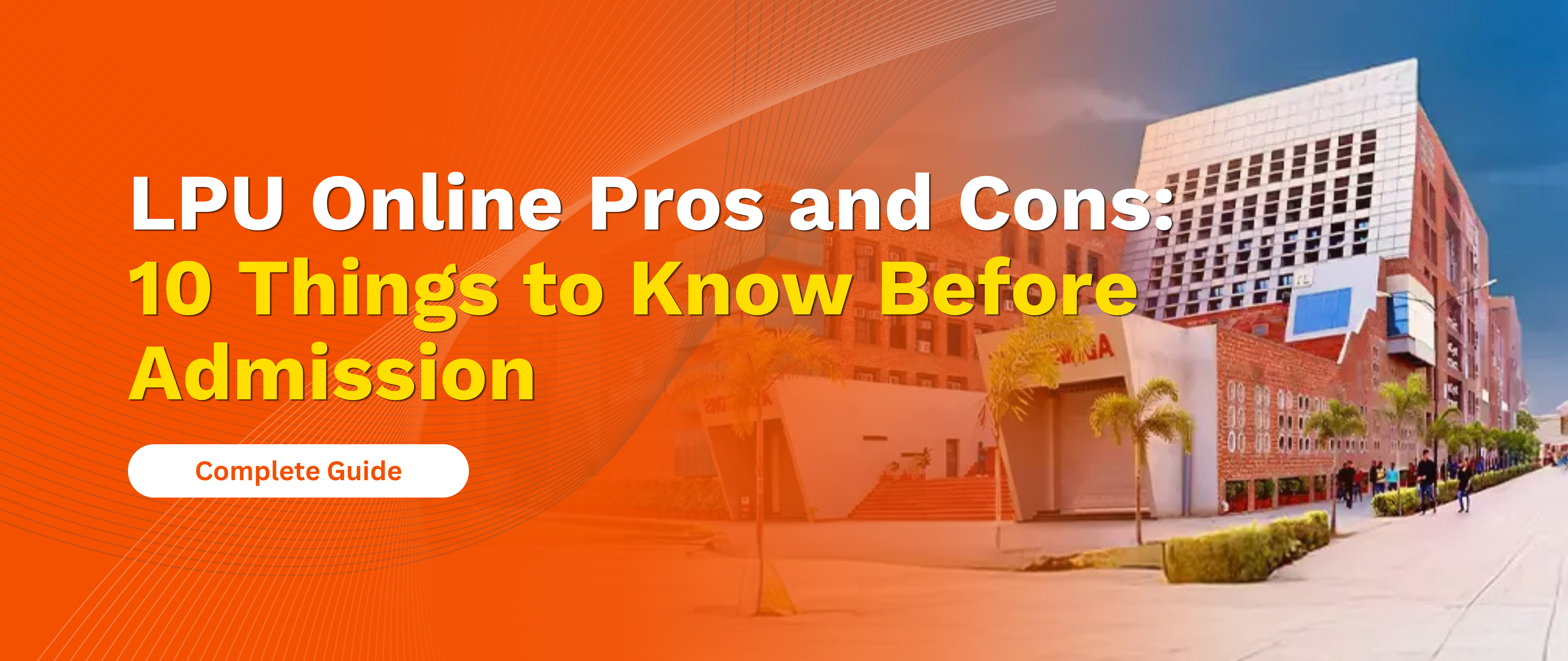 LPU Online Pros and Cons