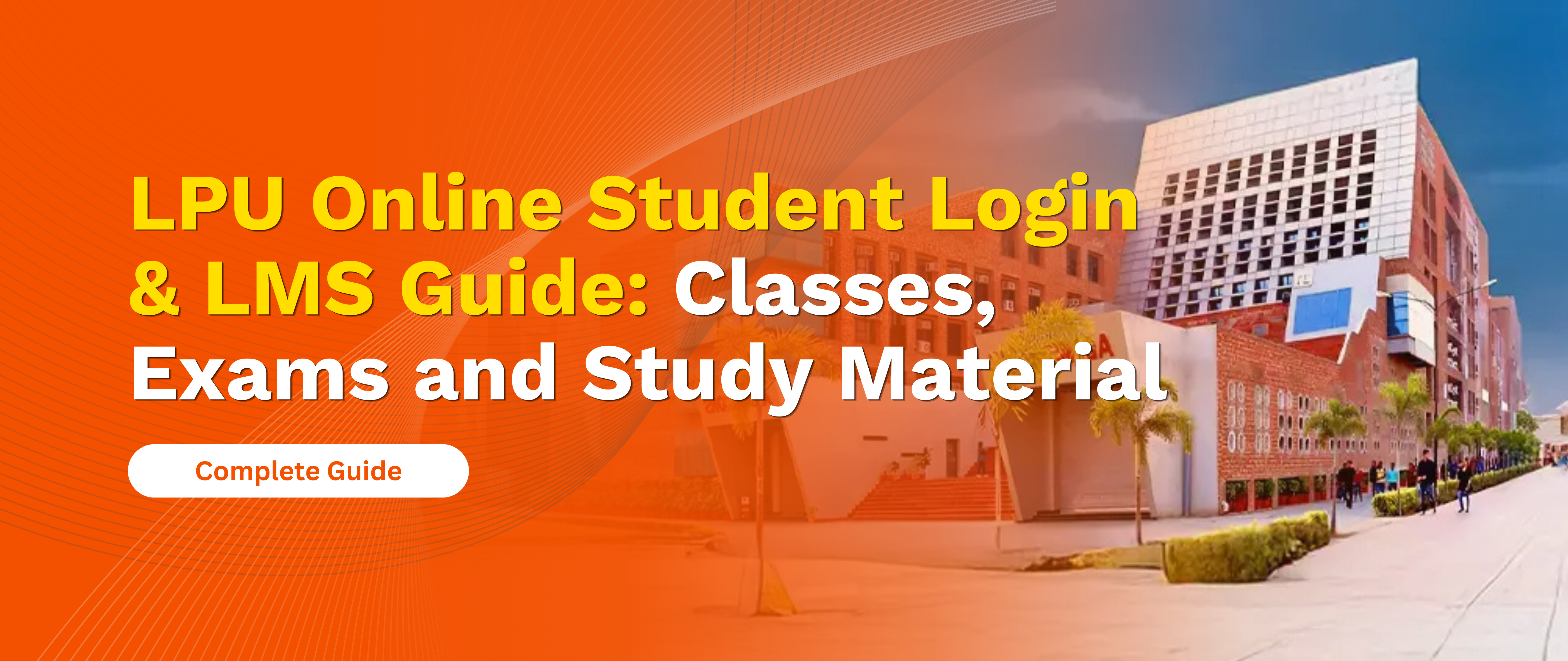 LPU Online Student Login & LMS
