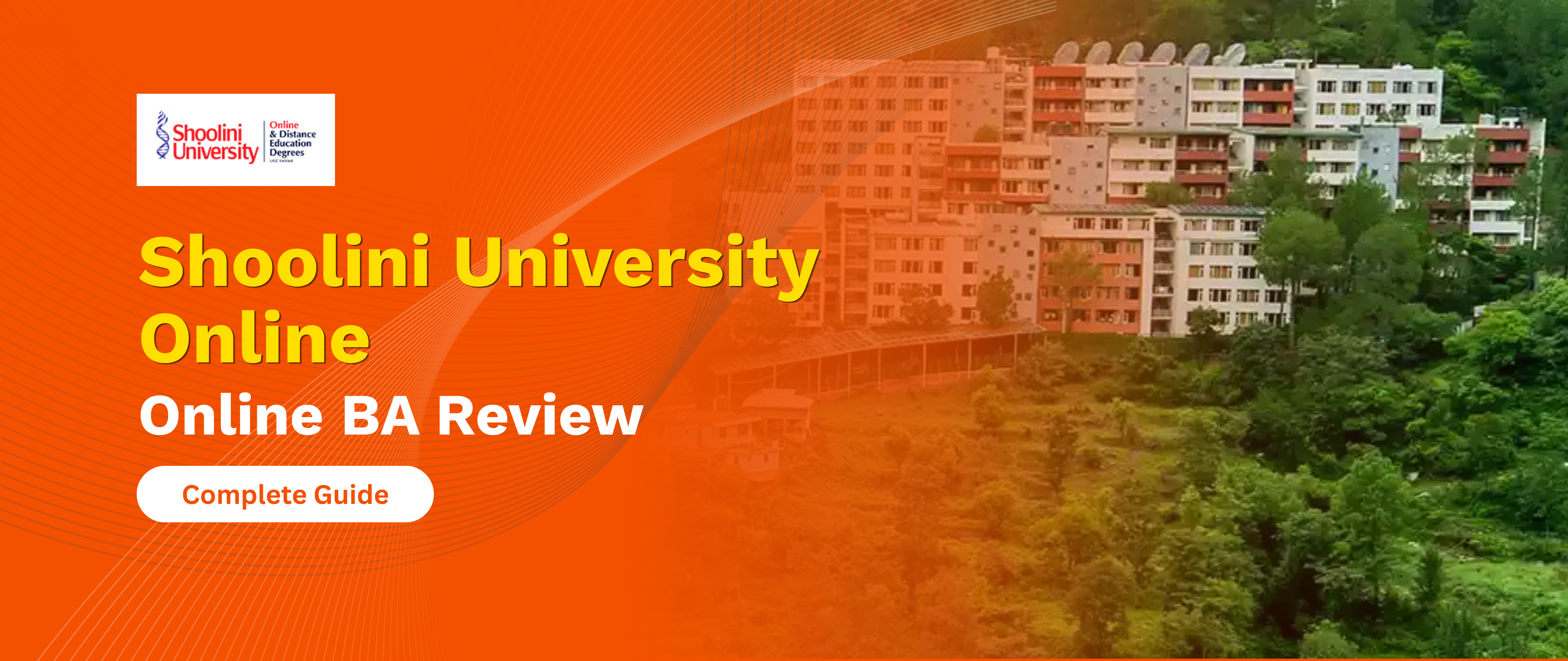 Shoolini University Online BA Review 2026