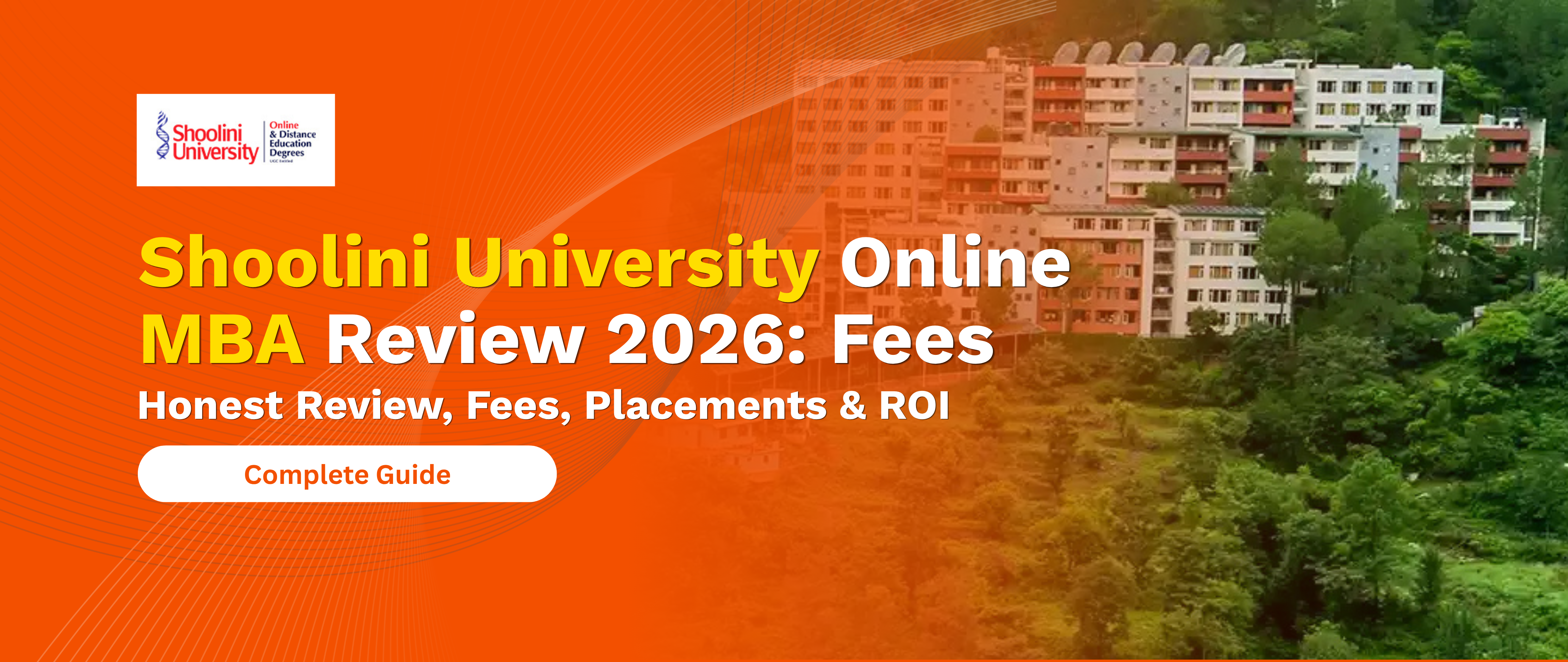 Shoolini University Online MBA Review 2026
