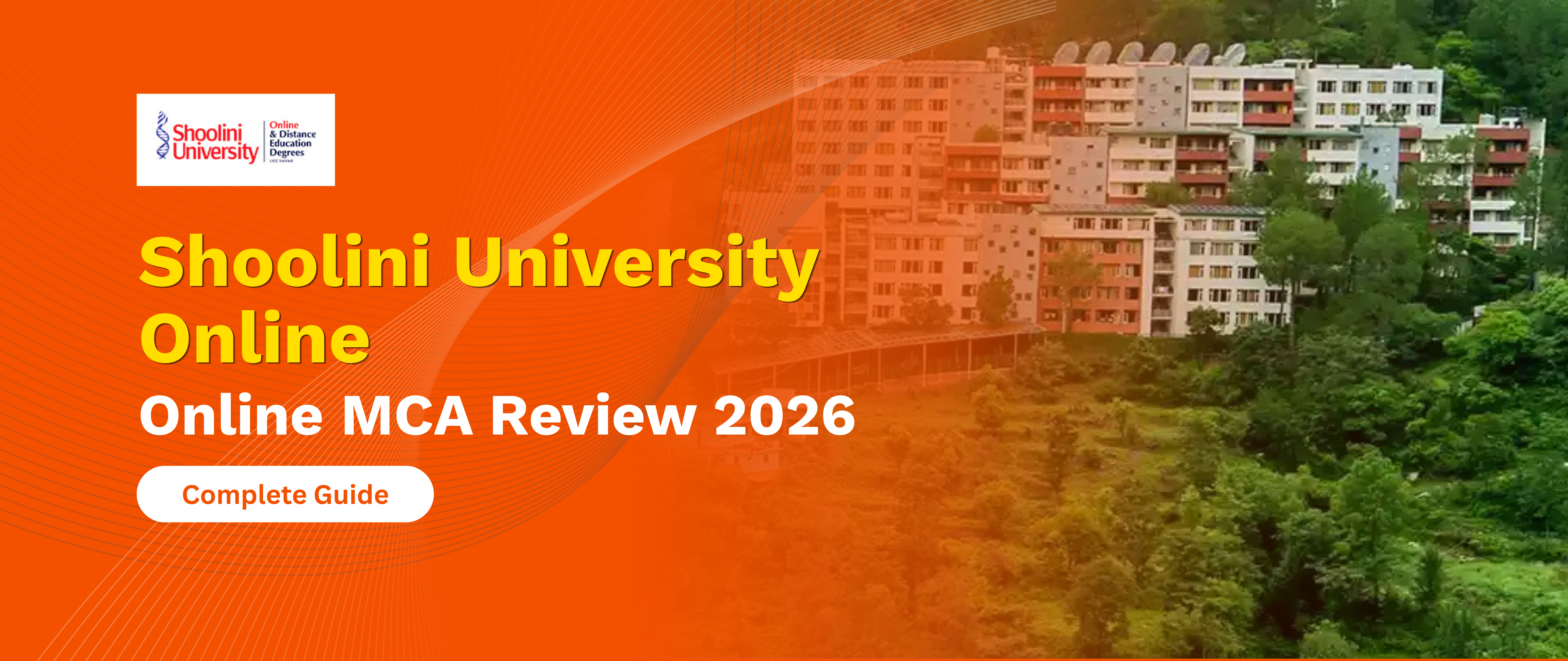 Shoolini University Online MCA Review 2026