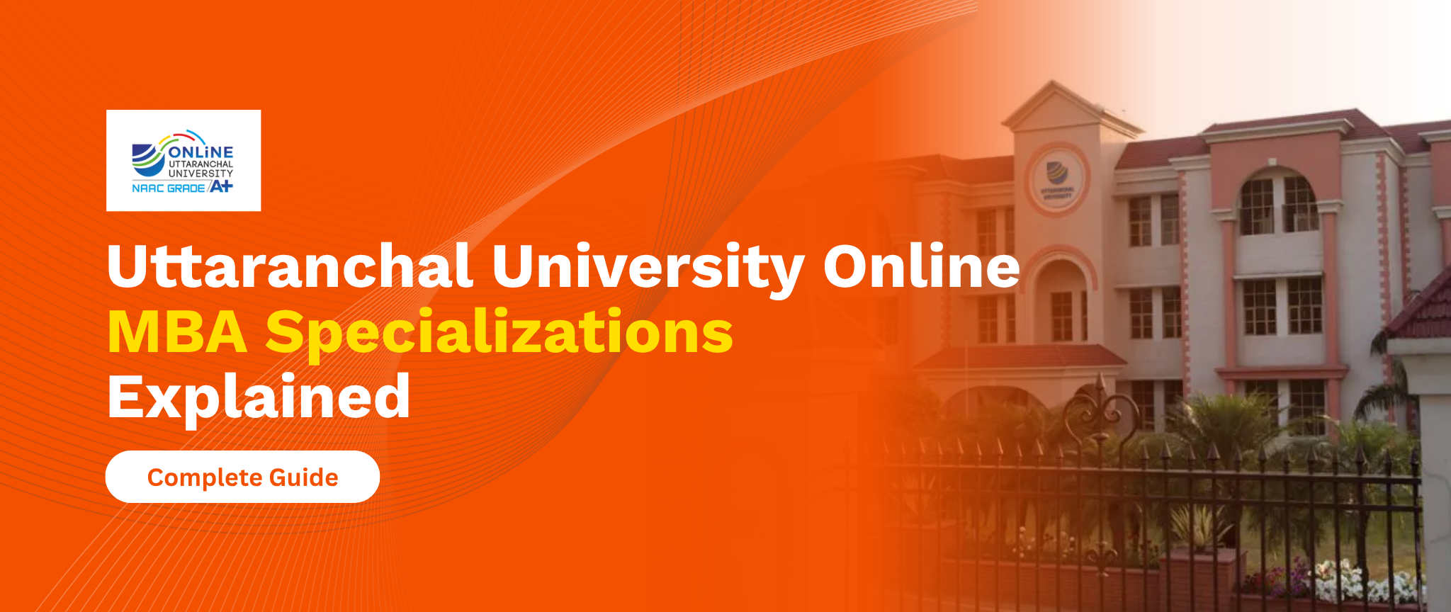 Uttaranchal University Online MBA Specializations Explained