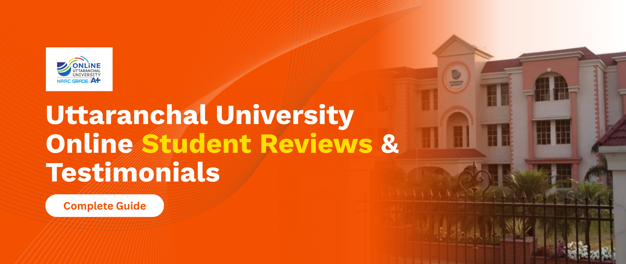 Home 58 Uttaranchal University Online Student Reviews & Testimonials