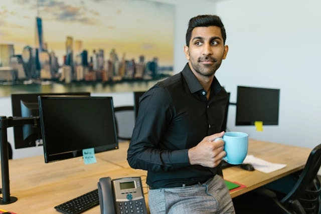 Working professional exploring career growth options