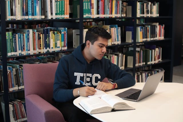High school student planning their career path