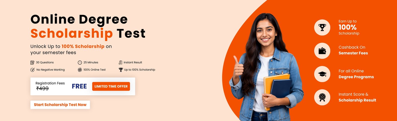 Online Degree Scholarship